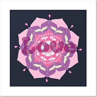 Love Mandala Posters and Art